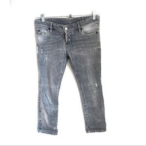 D Squared Grey Boyfriend Jeans